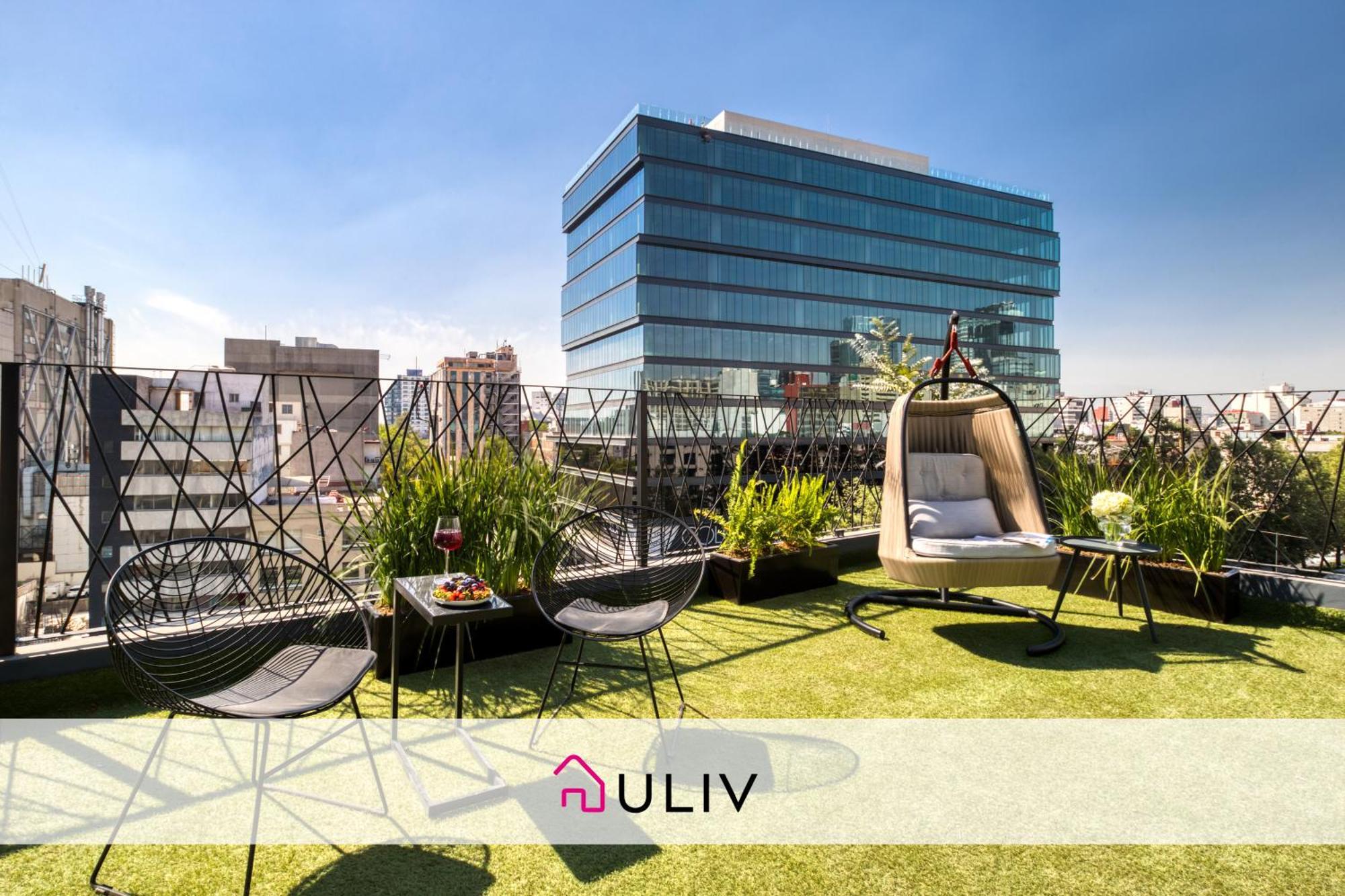 Uliv Apartments El Angel Mexico by Eksteriør bilde
